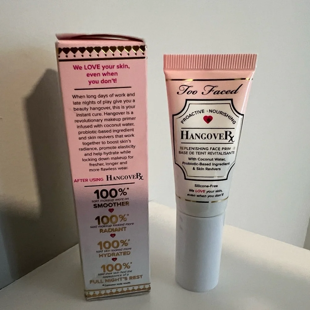 Too Faced Hangover Primer is a replenishing face primer - Picture 3 of 6